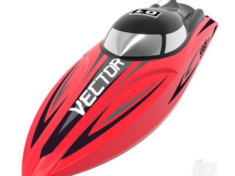 Vector SR65 Brushed RTR Racing Boat (Red) or Yellow