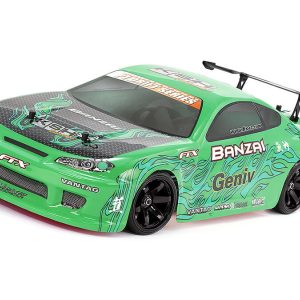 FTX BANZAI 2.4GHZ 4WD RTR 1/10 BRUSHED DRIFT CAR New Colour GREEN