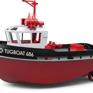HENG LONG 1/72 RTR TUGBOAT 686 2.4GHZ 280MM LENGTH Black or Green